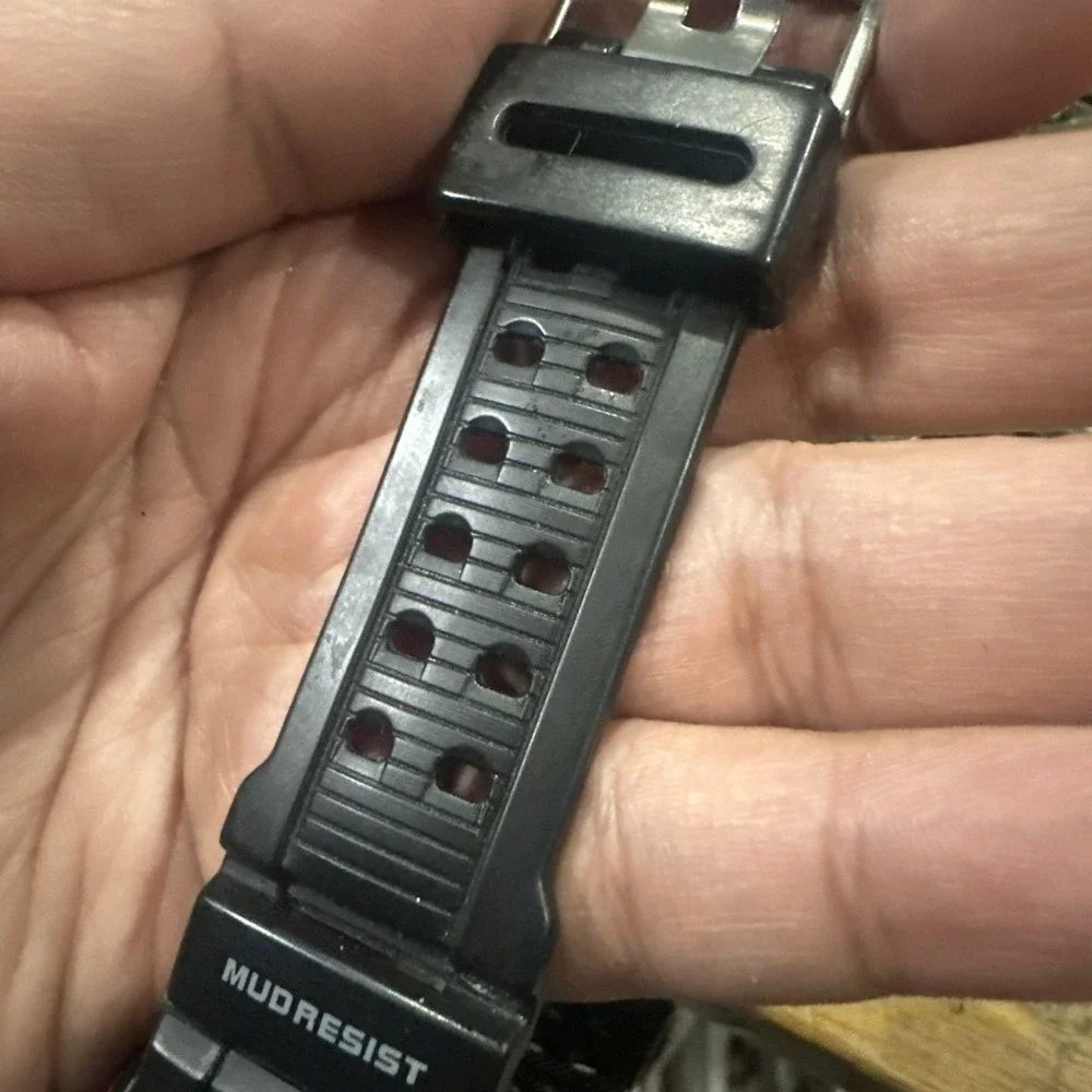 Working VTG Casio G-Shock Mudman G-9000 46mm Digital Mens Watch-EVERYTHING WORKS